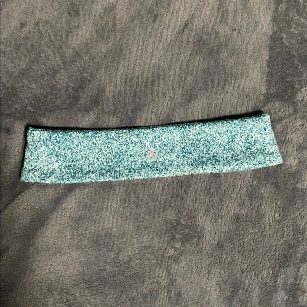 Speckled Green Lululemon Headband